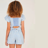 Conjunto Crop Top Zafiro 5383