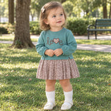 Vestido Felpa Love Lagoon Bebé Mayoral 2901