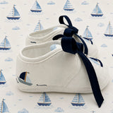 Zapatos Bebé Blue Sailboat