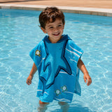 Toalla Playera Con Capucha Shark Attack Boboli