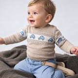 Saco Jersey Jacquard Cars Moca Mayoral 2369