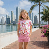 Camiseta Mini Blooms Losan