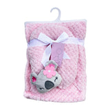 Set Cobija + Almohada Baby "KOALA" Rosa