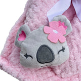 Set Cobija + Almohada Baby "KOALA" Rosa