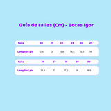 Bota De Agua Yogi Rosa Igor W10291