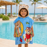 Toalla Playera Con Capucha De Ositos Mayoral 9925