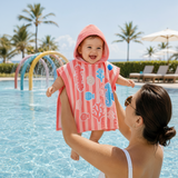 Toalla Playera Con Capucha Fantasía Del Mar Terracota Mayoral 9114