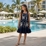 Vestido Azul Marino Amalfi 7281