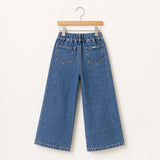 Jean Wide Leg Denim Blue 9386