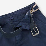 Bermuda Twill Marino con Cinturón Losan