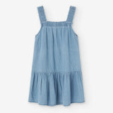 Vestido Denim Nido De Abeja Losan