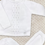 Conjunto Con Capota Blanco Martín Aranda