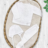 Conjunto Con Capota Blanco Martín Aranda