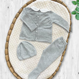 Conjunto Con Gorro Gris Martín Aranda