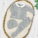 Conjunto Con Gorro Gris Martín Aranda
