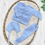 Conjunto Con Capota Celeste Martín Aranda