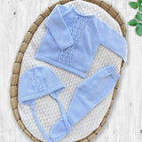 Conjunto Con Capota Celeste Martín Aranda