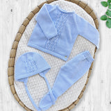 Conjunto Con Capota Celeste Martín Aranda