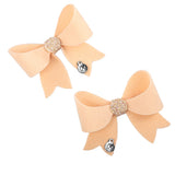 Hair Clip Candy Bow Salmon