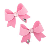 Hair Clip Candy Bow Rosado