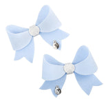 Hair Clip Candy Bow Azul