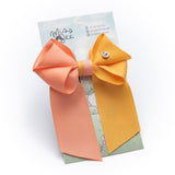 Hair Clip Dream Bow Oro/Salmón