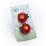 Hair Clip Playful Rojo