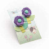 Hair Clip Chip Morado