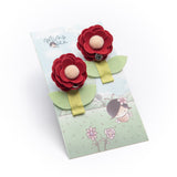 Hair Clip Chip Rojo