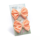 Hair Clip Whisper Bow Salmón