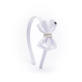 Diadema Whisper Bow Blanco
