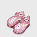 Sandalia Tobby Unicornio Fucsia Glitter S10341 Igor