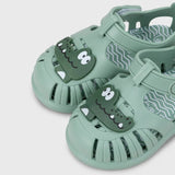 Sandalia Tobby Croco Matcha Igor S10371