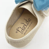 Tenis En Lino Super Bow Azul Capri