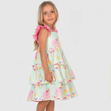 Vestido Tropical Vibes Menta