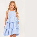 Vestido Little Princess Celeste 6224