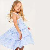 Vestido Little Princess Celeste 6224