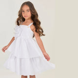 Vestido Rosetta Blanco 6234