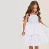 Vestido Rosetta Blanco 6234