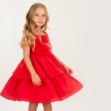 Vestido Rosetta Rojo 6234