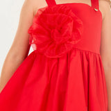 Vestido Rosetta Rojo 6234