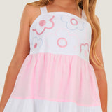 Vestido Shiny Flowers 6225