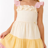 Vestido Tricolor Pastel 6275