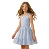 Vestido Cielo Bordado 7284