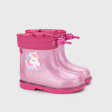Bota Bimbi Unicornio Glitter Fucsia Igor W10339