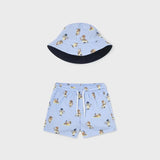 Set 2 Piezas Bañador Con Gorro Monkey Mayoral 1647