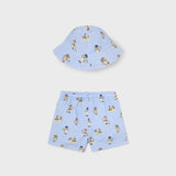 Set 2 Piezas Bañador Con Gorro Monkey Mayoral 1647