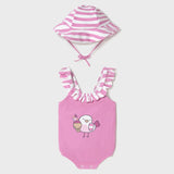 Vestido De Baño 2 Piezas Con Gorro Baby Chick Mayoral 1764
