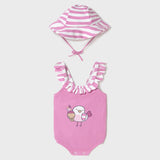 Vestido De Baño 2 Piezas Con Gorro Baby Chick Mayoral 1764