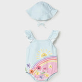 Vestido De Baño 2 Piezas Con Gorro Rainbow Hawai Mayoral 1737